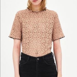 Zara Lace T-Shirts